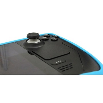 Чехол для Valve Steam Deck, синяя силиконовая накладка
