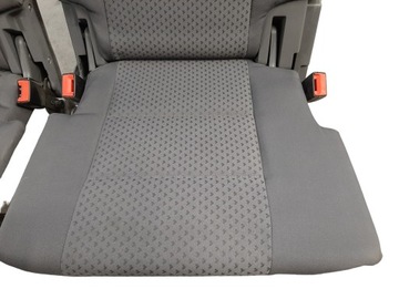 VW Touran I Обивка багажника Боковины Крепления Чехлы Сиденья 3-й ряд