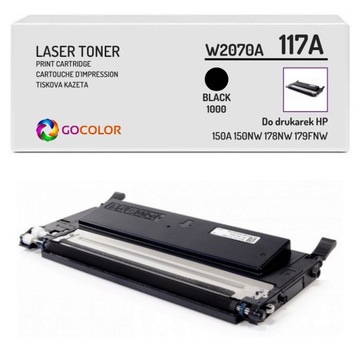 100% New Toner W2070A 117A do HP Color Laser MFP 178 NW