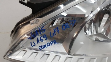 MERCEDES A TŘÍDA W169 08- FACELIFT SVĚTLO SVĚTLOMET PŘEDNÍ LEVÝ