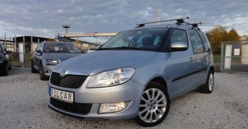 Skoda Roomster Mikrovan Facelifting 1.2 TSI 85KM 2012 Skoda Roomster GWARANCJA Ksiazka serwis. Bezwy..., zdjęcie 1