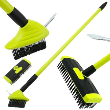 ЩЕТКА ДЛЯ ЧИСТКИ БРУЧКИ, проволока, ТЕЛЕСКОП + МЕТЛА, СКРЕБОК