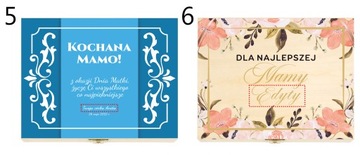 Подарок ко Дню матери Шоколадная коробка MERCI для свекрови маме выкройки