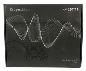 Комплект автомобильных динамиков Kruger&Matz 6,5 дюйма