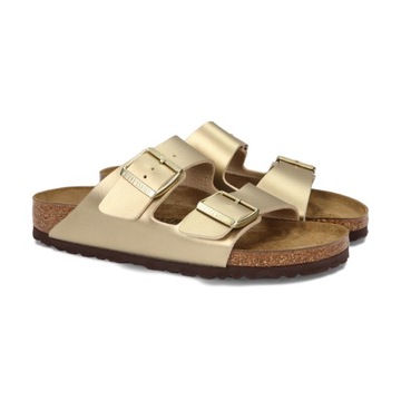 BIRKENSTOCK Arizona 1016111 Золотые шлепанцы, размер 39