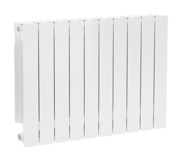 KFA GRZEJNIK ALUMINIOWY ADR500 BOCZNY BIAŁY 10el. 570x800