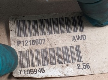 NÁPRAVA DIFER ZADNÍ AWD VOLVO XC90 I 2.9 08689633