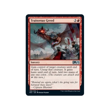 MTG 4x Traitorous Greed (Uncommon)