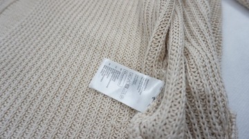 H&M sweter narzutka z ażurem r S
