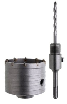 KORONKA WIERTNICZA Z WIDIĄ ADAPTEREM 80mm SDS PLUS