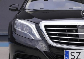 Mercedes Klasa S W222 Limuzyna 350 Blue TEC 258KM 2014 Mercedes-Benz Klasa S 350D LONG 4MATIC Panorama DVD Kamery 360 Serwis 3.0, zdjęcie 35