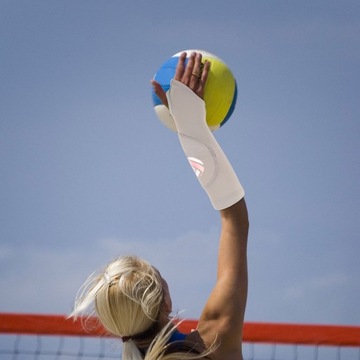 1 ПАРА ГИБКИХ ВОЛЕЙБОЛЬНЫХ ЗАЩИТНИКОВ НА ЗАПЯСТЬЯ