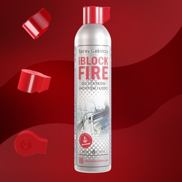БИООГНЕТУШИТЕЛЬ ДЛЯ ЛОДОК, ЯХТ iBlockFIRE ТУШАЩИЙ РАСПЫЛЕНИЕ A B C F E