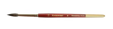 KOZŁOWSKI 9 PĘDZEL OKRĄGŁY WIEWIÓRKA NR.6