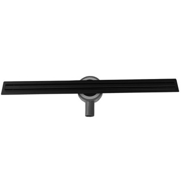 ВРАЩАЮЩИЙСЯ ЛИНЕЙНЫЙ СЛИВ SLIM DL03 ЧЕРНЫЙ 90 СМ