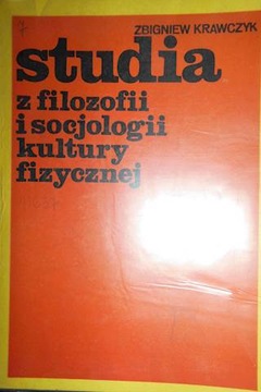 Studia z filozofii i - Krawczyk