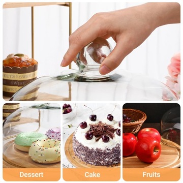 Стеклянный контейнер для торта Cakey Display