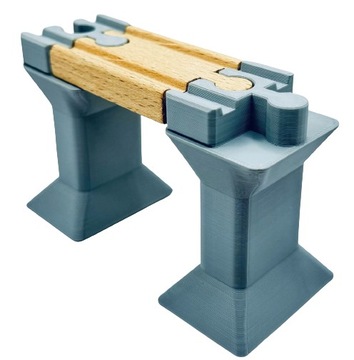 5 шт. Мостовые колонны, деревянные направляющие, опоры для деревянного поезда от IKEA LIDL