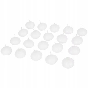 ПЛАВАЮЩИЕ свечи белые ВОДНЫЕ свечи 20 шт поплавок