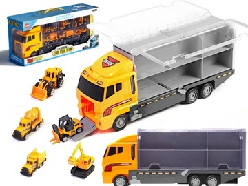 Transporter ciężarówka TIR wyrzutnia + metalowe au