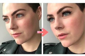 Rzęsy magnetyczne X3 długie + eyeliner +pęseta + kredka ZESTAW