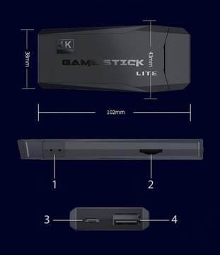 БЕСПРОВОДНАЯ РЕТРО-КОНСОЛЬ 20000 ТВ-ИГРЫ ТВ-ИГРЫ HDMI 2 ПАНЕЛЬ 64 ГБ
