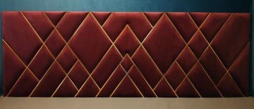 МЯГКИЕ ПАНЕЛИ SOFTSTUDIOPL по индивидуальному заказу с рисунком золото/серебро/зеркало