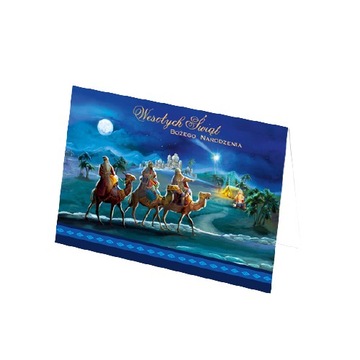 KARNET LAURKA KARTKA ŚWIĘTA BN KOPERTA OPŁATEK II