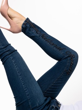 Olśniewające Oryginalne Stylowe SPODNIE Jeansy