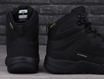 Buty męskie sportowe wysokie Magnum MID WP C BLACK Waterproof Cordura