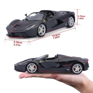Laferrari Aperta Black 1:24 BBURAGO