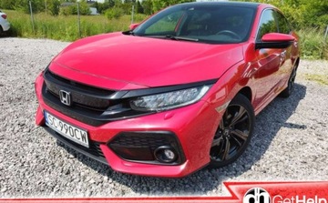 Honda Civic X Hatchback 5d 1.5 VTEC Turbo 182KM 2018 Honda Civic Honda Civic X 1.5T pelna opcja 1.5 Benzyna 182KM