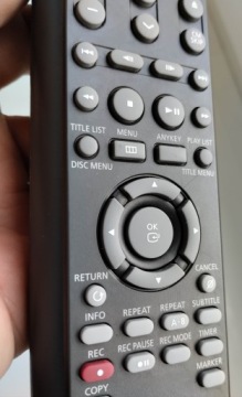 Пульт дистанционного управления для Samsung DVD-HR 725, DVD HDD, SAMSUNG 00023R