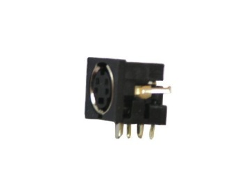 Розетка Mini DIN 4-контактная