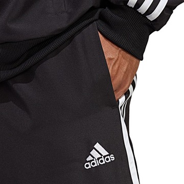 Dres męski adidas 3-Stripes Woven Track Suit czarny IC6750 M