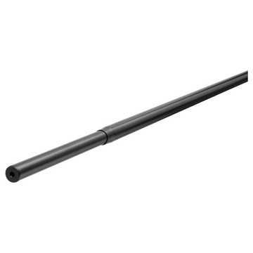 IKEA RACKA KARNISZ STALOWY CZARNY 70-120 CM