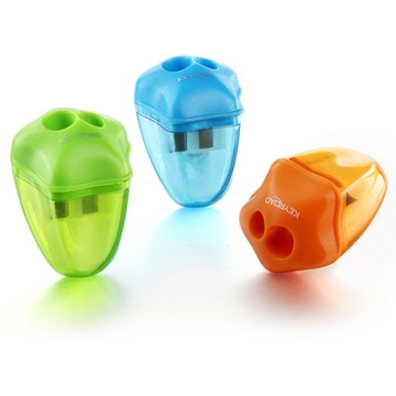 Двойная точилка KEYROAD STAR с контейнером