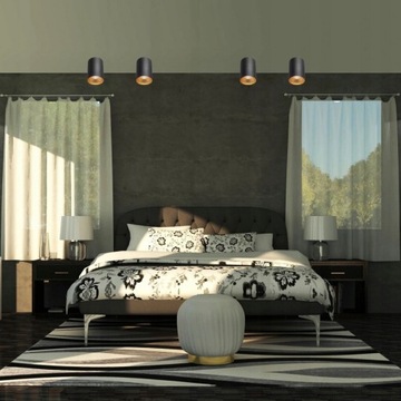 ГАЛОГЕННЫЕ СВЕТОДИОДНЫЕ ТРУБКИ НАВЕРХНОСТНЫЙ ПОТОЛОЧНЫЙ СВЕТИЛЬНИК GU10