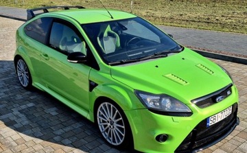 Ford Focus II Hatchback 3d 2.5 Duratec RS 305KM 2010 Ford Focus 2.5 RS 305KM Ultimate Green Android Alu 19 fotele RECARO 2.5