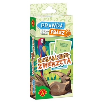 QUIZ PRAWDA CZY FAŁSZ NIESAMOWITE ZWIERZĘTA ALEXAN