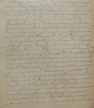 1932 КРАКОВ ОТЧЕТ ШКОЛЫ ПОШИВКИ.