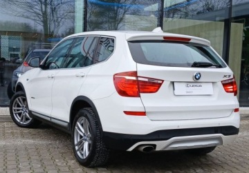 BMW X3 F25 SUV Facelifting xDrive20d 190KM 2017 BMW X3 X3 20d xDrive FV23 Dach Panoramiczny Nawigacja Bezwypadkowy, zdjęcie 10