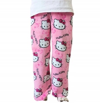 4XSPODNIE OD PIŻAMY HELLO KITTY MIĘKKIE I WYGODNE