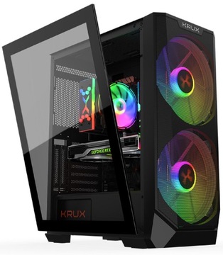 Компьютерный корпус Krux Vortex RGB (KRX0094)