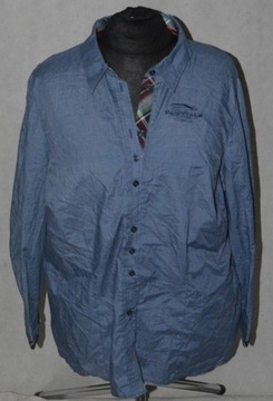 Cienka koszula imitacja jeans 52