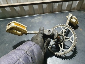 ВИНТАЖНЫЙ ВЕЛОСИПЕД ROMET FLAMING PRL, ЗВЕЗДОЧКА, ПЕДАЛИ