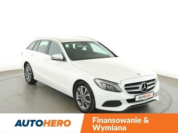 Mercedes Klasa C W205 Kombi 200 BlueTEC 136KM 2017 Mercedes C 200 Niski przebieg Automat Navi Kamera, zdjęcie 9