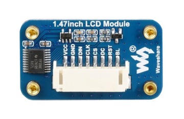 Модуль ЖК-дисплея 1,47 дюйма, 172x320 SPI, 3,3 В, 5 В