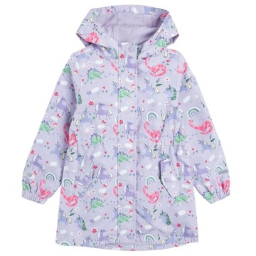 Cool Club kurtka parka wiosenna wodoodporna 128