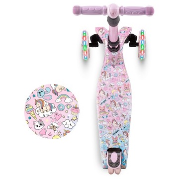 ТРЕХКОЛЕСНЫЙ БАЛАНСОВЫЙ САМОК KIDWELL СО СВЕТОДИОДНЫМИ КОЛЕСАМИ